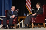 Al Gore answers questions moderated by Professor Onno Oerlemans.