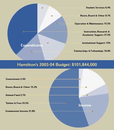 Hamilton's 2003-04 Budget